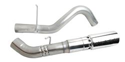 Gibson Swept Side Diesel Exhaust 10-19 Dodge Ram 6.7L Cummins - Click Image to Close